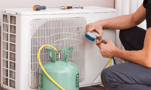 Air conditioner refrigerant