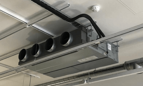 Ducted air conditioning unit
